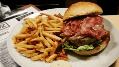 It always comes back to burgers!