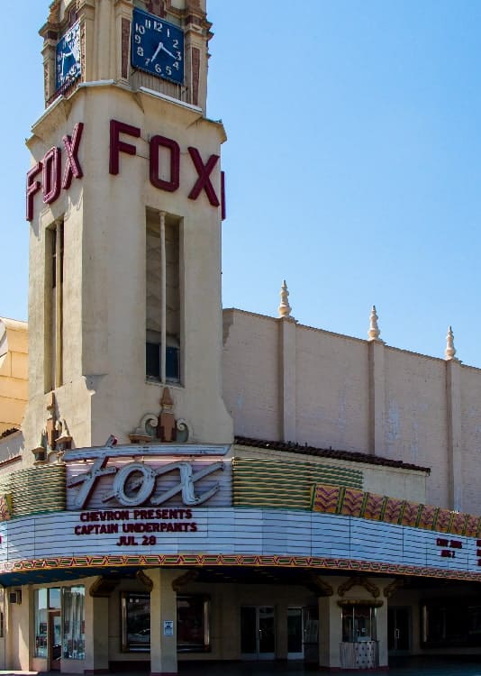 Exterior of the Fox Theatre