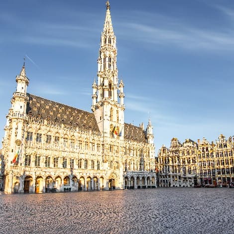 central square in brussels city