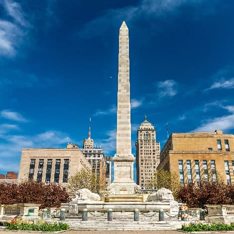 McKinley Monument on Niagara Square in Buffalo