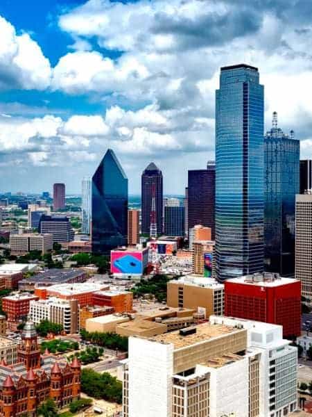 Dallas skyline mobile