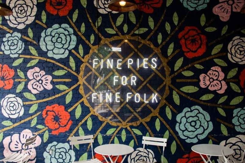 Fine pies sign