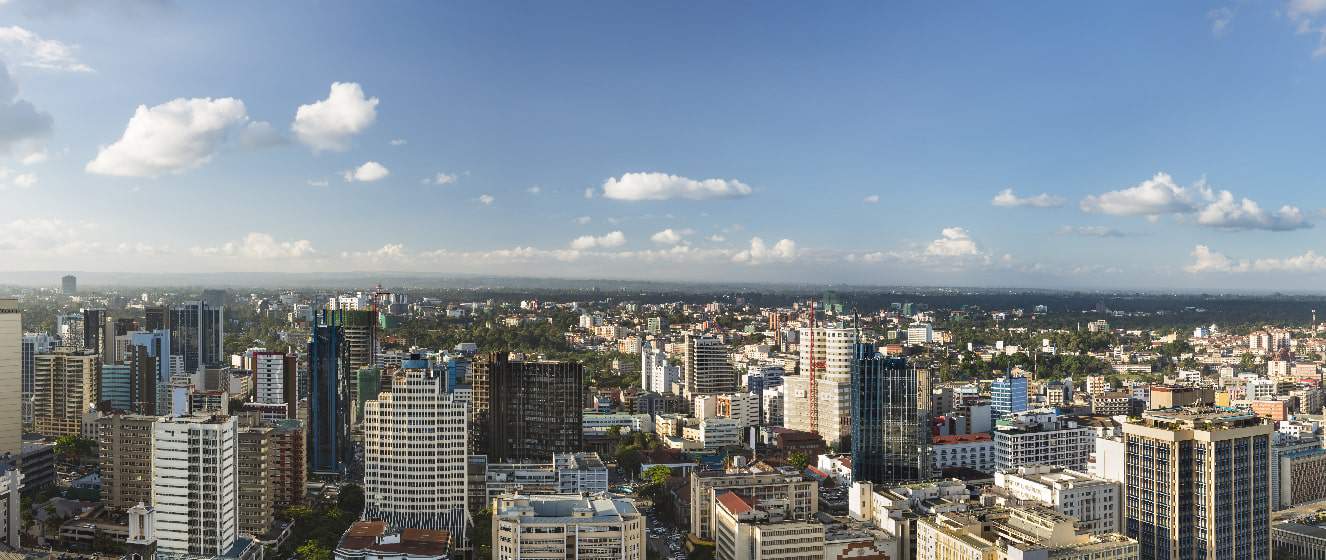 nairobi center panorama kenya