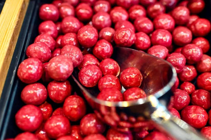 Red candies