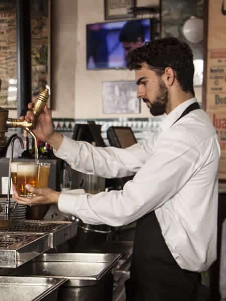 Local beer bartender mobile