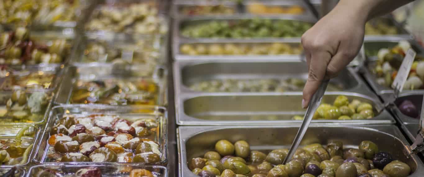 Assorted olives