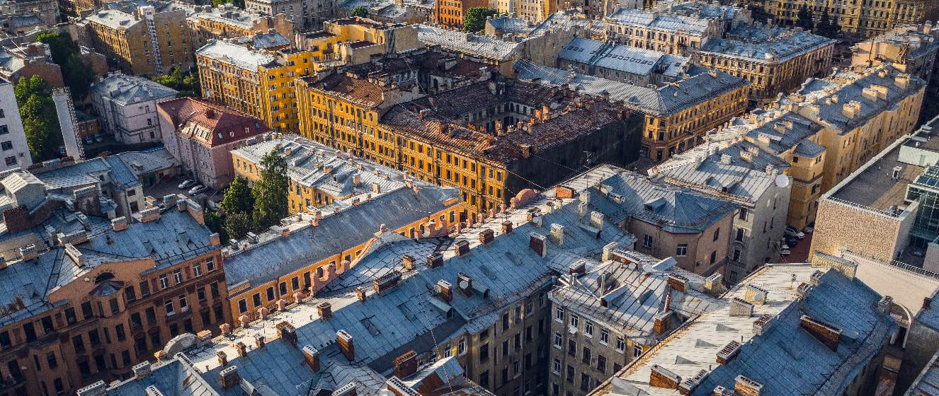 roofs of st petersburg